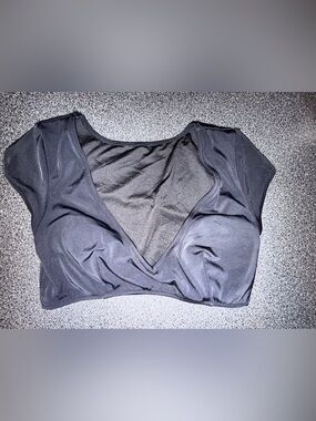 Victoria's Secret Black V-Neck Bra Swim Top Size XS